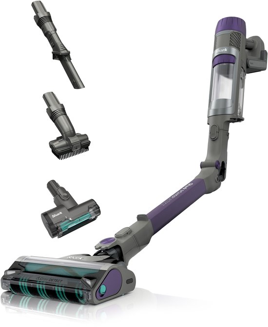 Shark PowerDetect Draadloze Steelstofzuiger met Dierenharenborstel - IP1251EUT