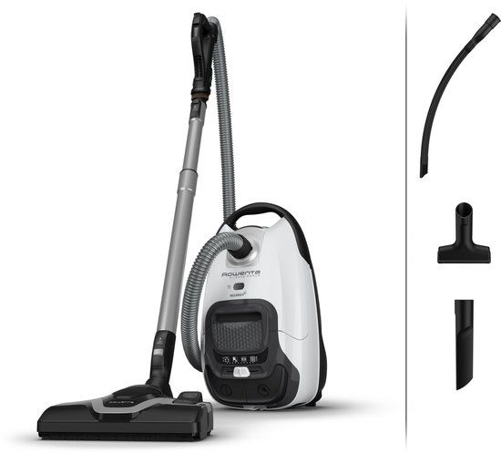 Rowenta Silence Force RO7457 - Stofzuiger met Zak - Stil - Geschikt voor Grote Huizen - Inclusief Accessoires