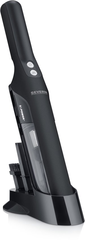 Severin HV 9589 S'Power stofzuiger - Zeer licht 500 gram - Sterke Li-ion accu van 11,1 V en 2.000 mAh - Krachtige digitale motor - 30 minuten Eco Runtime - Incl. verschillende accessoires