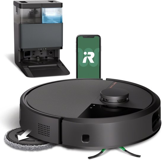 Robotstofzuiger Roomba 505 Combo + - Zwart