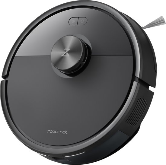 Roborock Q7 M5–Robotstofzuiger met dweilfunctie–10000 Pa sterke zuigkracht–Dubbel antiklitsysteem– 150 min gebruiksduur– LiDAR-navigatie–Stofzuigerrobot voor tapijt– Dierenharen–Zwart–Q5 PRO Upgrade