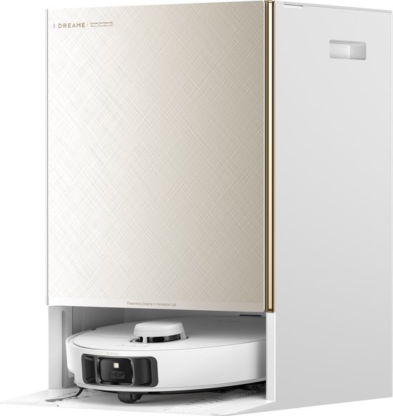 Dreame Matrix 10 Pro | Robotstofzuiger | Wit | 30.000Pa | 100°C Zelfreinigende dweil | 3 Schoonmaakmiddelen | Automatische dweilwissel | Anti-klit borstel huisdieren | Automatisch legen | Zelfreinigend station | Spraakbediening | Grote tank