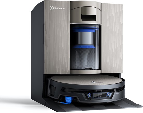 ECOVACS DEEBOT X12S OmniCyclone Carekit Robotstofzuiger met dweilfunctie - Inclusief extra accessoires – 27.000 Pa – 27l/s - ZeroTangle 4.0 – OZMO Roller 3.0 – TruEdge 3.0