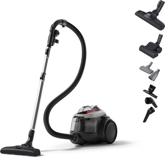 AEG AL61A4UG Animal 6000 - Stofzuiger zonder zak - Parketborstel - Dierenhaar - HEPA filtratie