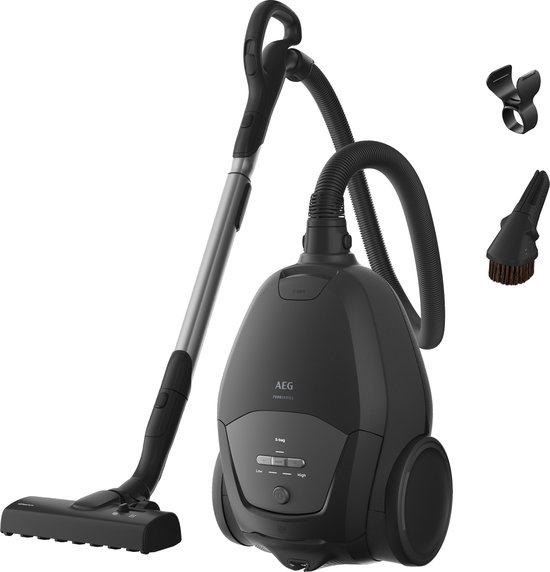 AEG AB71U1GG Silent 7000 - Stofzuiger met zak - Extreem stil 59dB - Krachtige zuigkracht - Geschikt voor alle vloeren - Grote actieradius 12m - Krachtige stofzuiger - Vacuum cleaner - Stofzuiger met stofzak