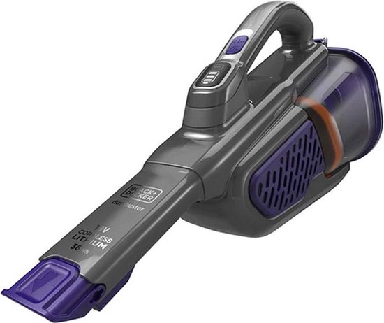 BLACK+DECKER 18V 2.0Ah (36Wh) PET Kruimeldief, gemotoriseerde borstel voor dierenhaar - BHHV520BFP-QW
